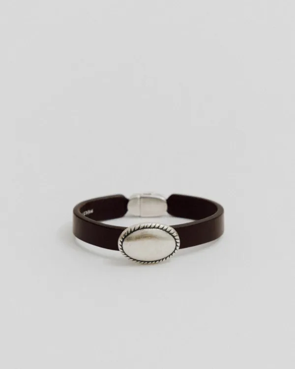 BRACELET OVALE BROWN