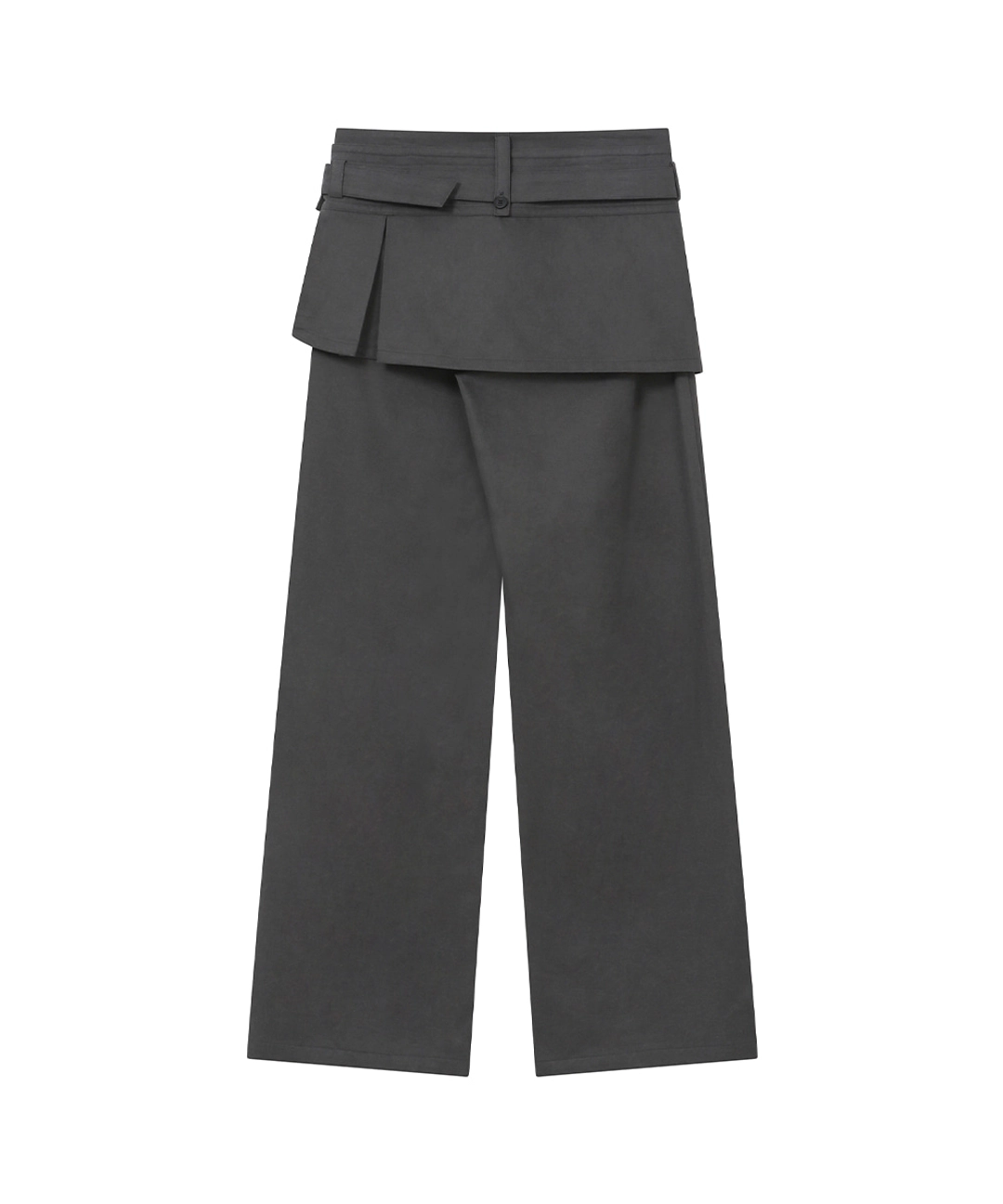 미세키서울 Button tab mini skirt pants set CHARCOAL 상품 이미지 2