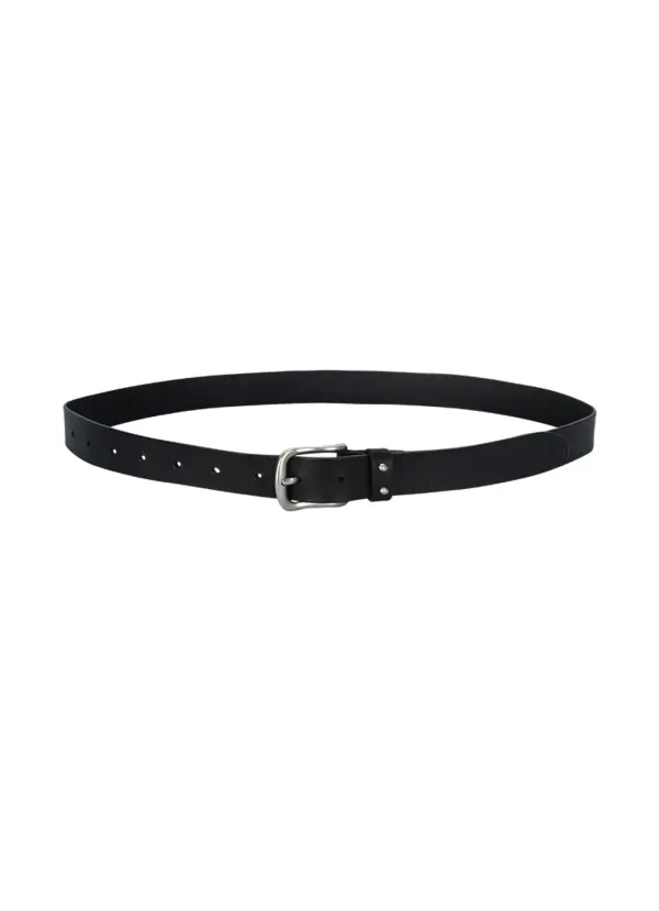 ORIGIN LEATHER BELT / BLACK