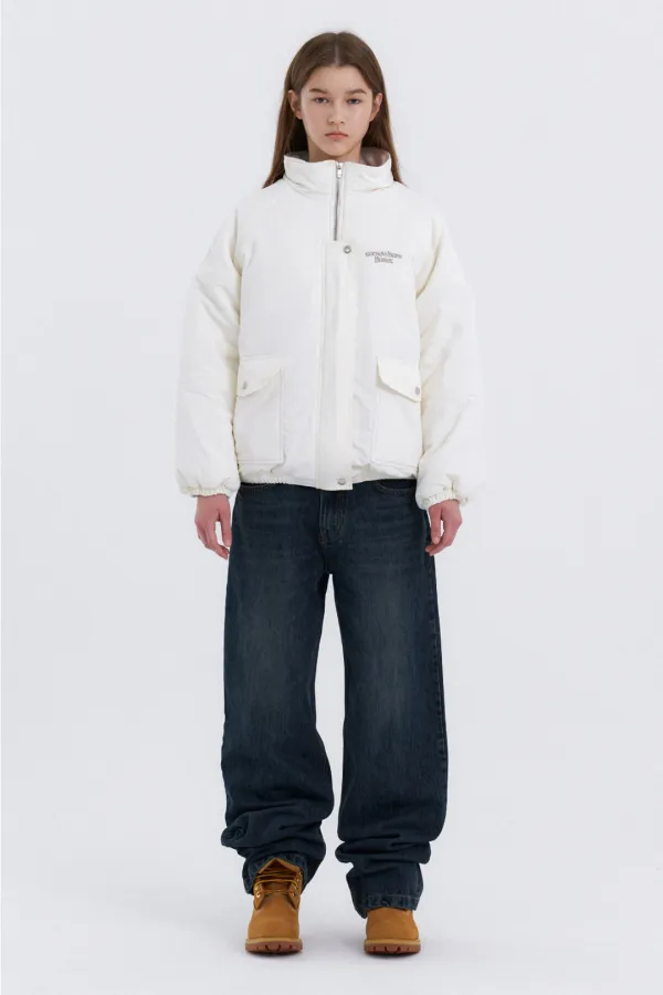 [Release] 10.22 출고 Fleece Over-Fit Padding Jumper - Ivory