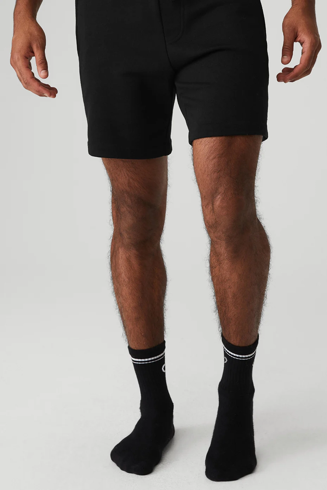 알로요가 Unisex Half-Crew Throwback Sock - Black/White 상품 이미지 2