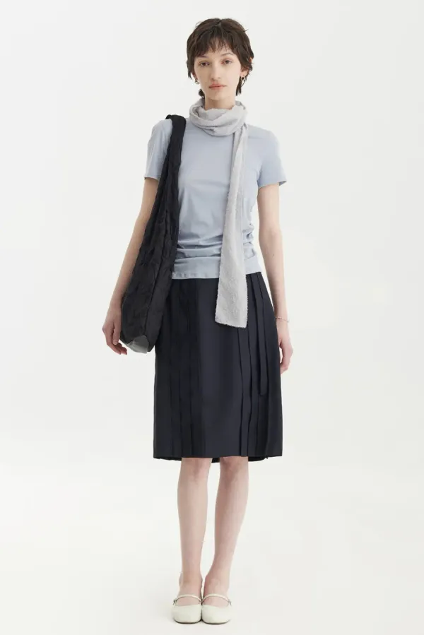 Shirring H/S T-Shirt