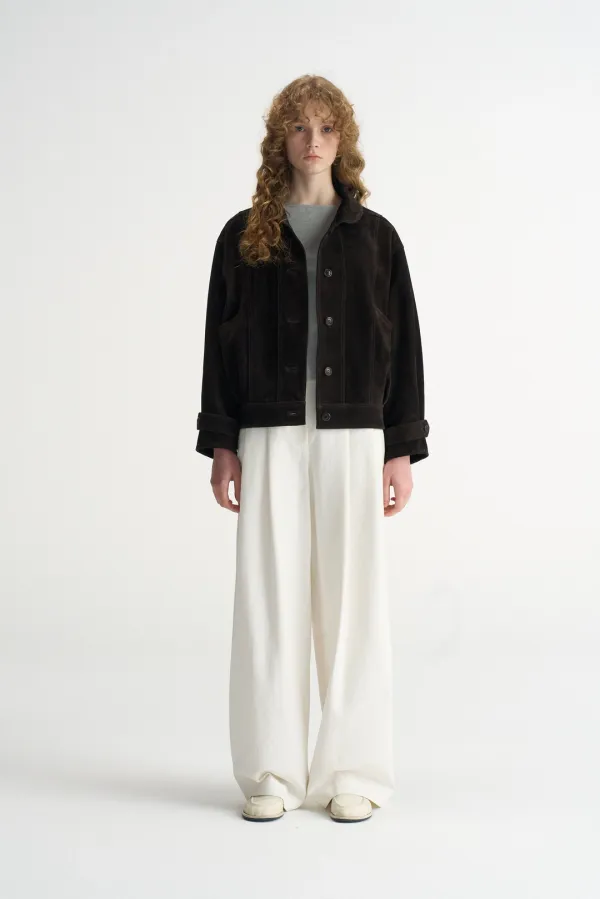 Archive Suede Jumper_Brown