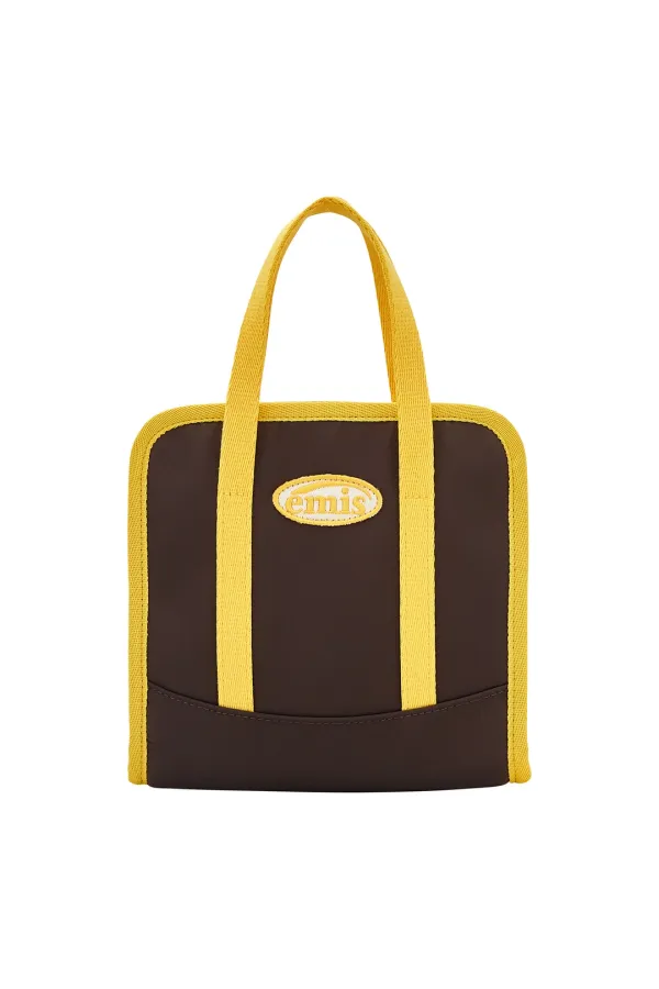 [PET] STRAP BOWL BAG-BROWN