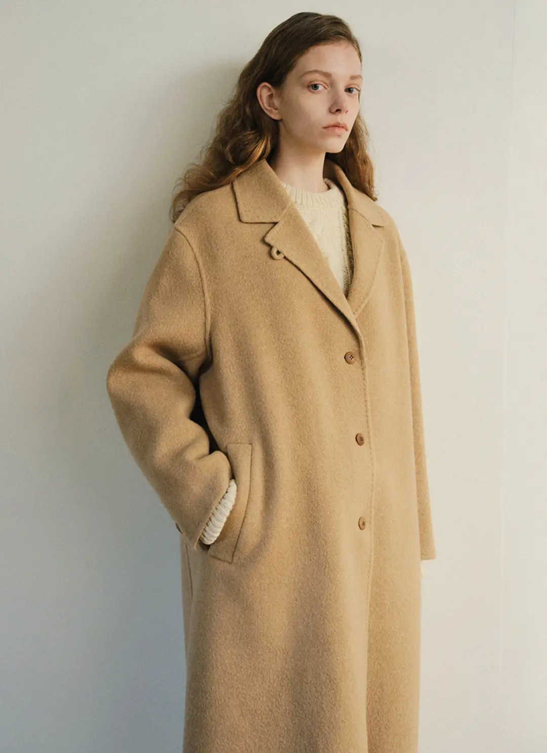 르닐 Brandon Zibellinato Handmade Coat (Camel) 상품 이미지 2