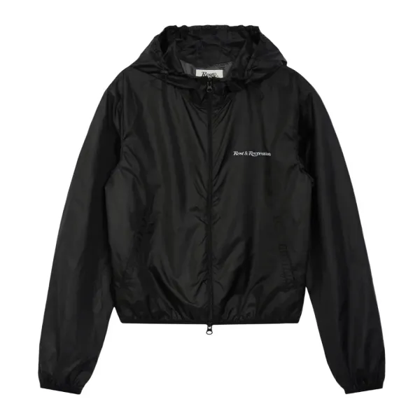 (W)WINDBREAKER JACKET - BLACK