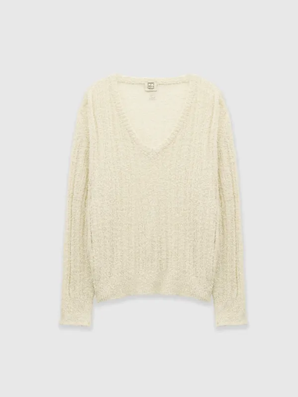 Porto V Knit (Ivory)