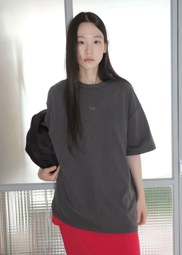 [ 6차 프리오더 ] PIGMENT OVER T [CHARCOAL]