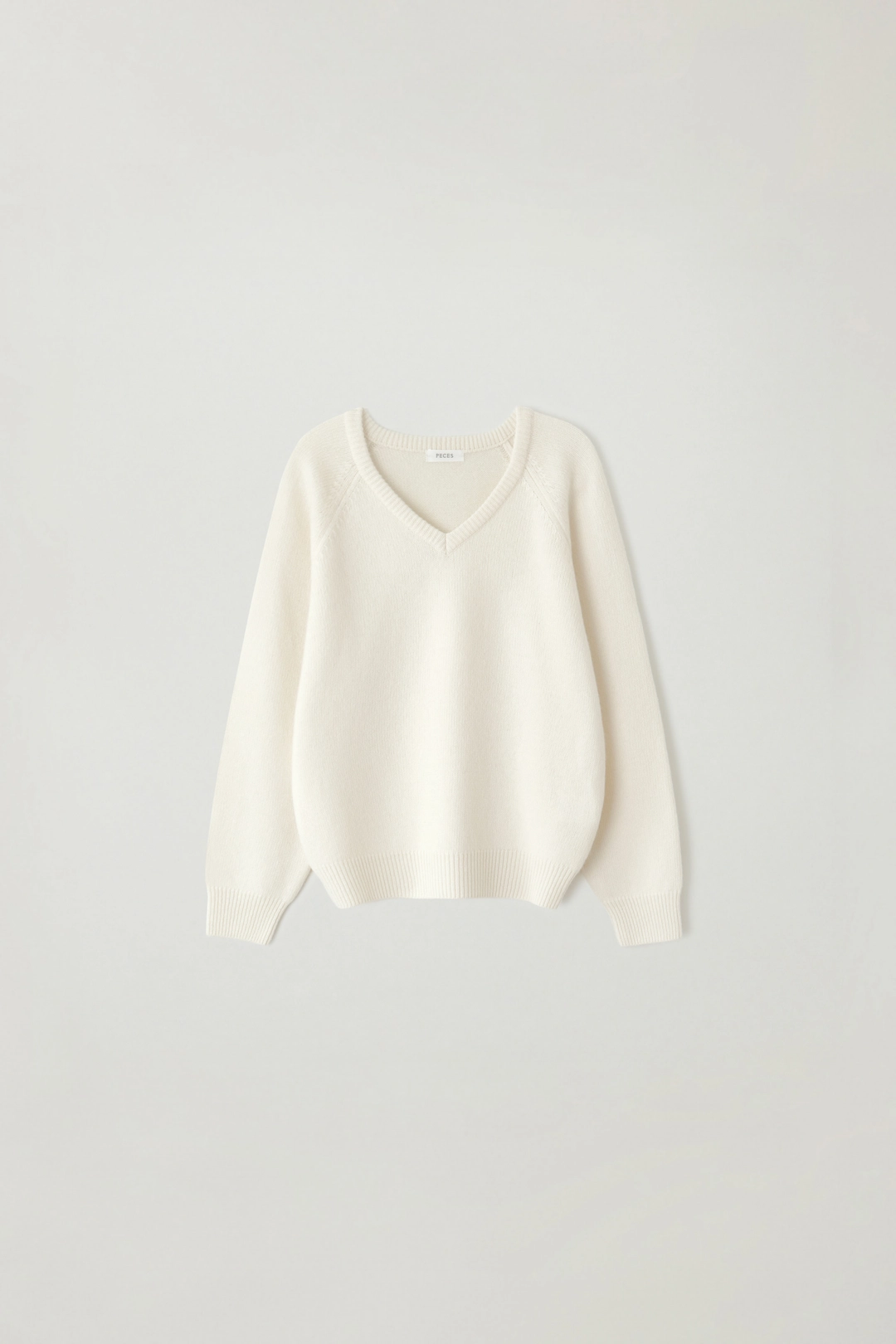페세스 Cashmere blended v-neck knit (Ivory) 상품 이미지 1