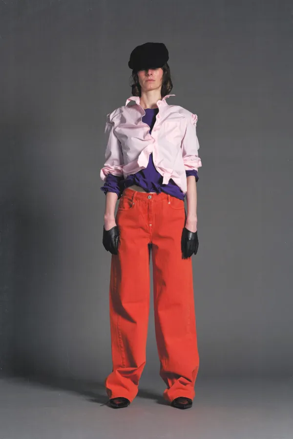 PF26 PINK WIRE DETAIL SHIRT