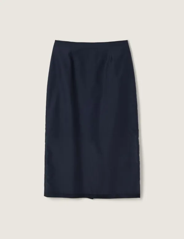 Sasha Sheer Skirt (Navy)