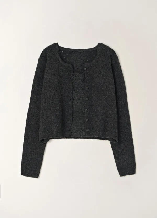 Melo Wool Cardigan Set (2color)