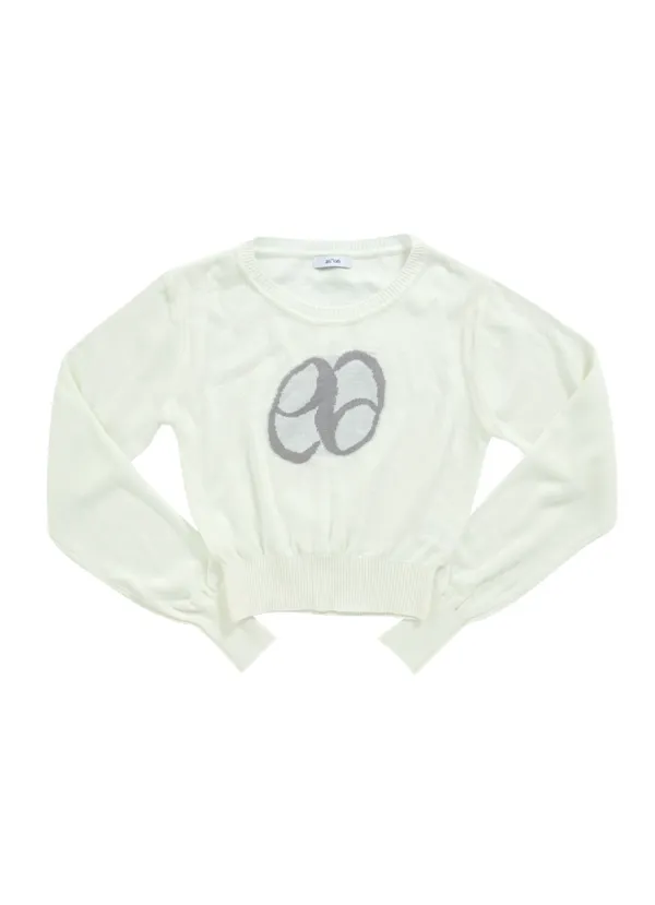 MOLLY CROP KNIT / IVORY