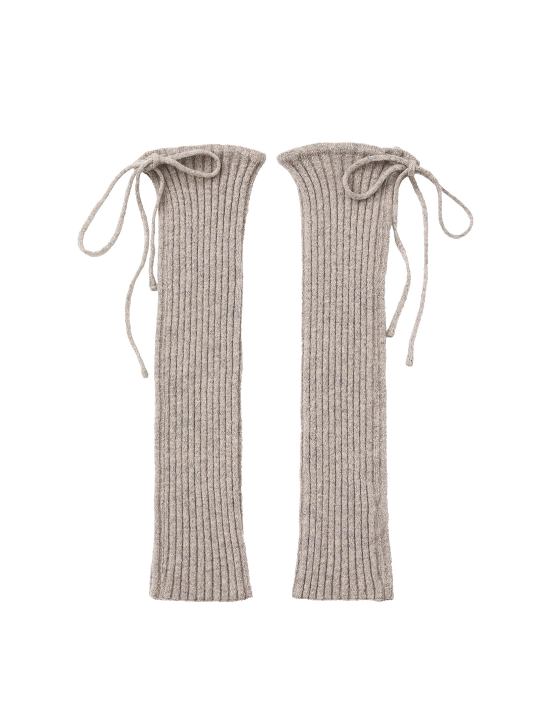 포에브 Drawstring Leg Warmer - Oatmeal 상품 이미지 1