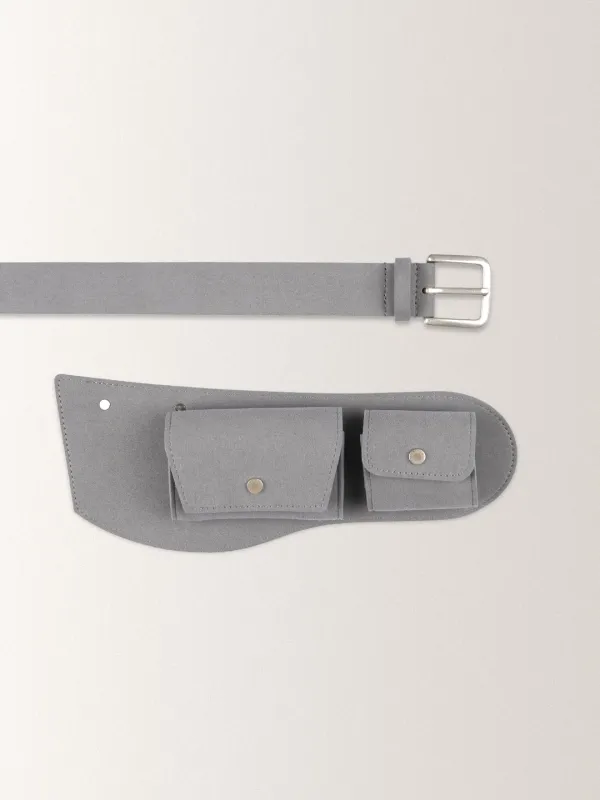 SNAP BELT BAG [ PALE BLUE ]