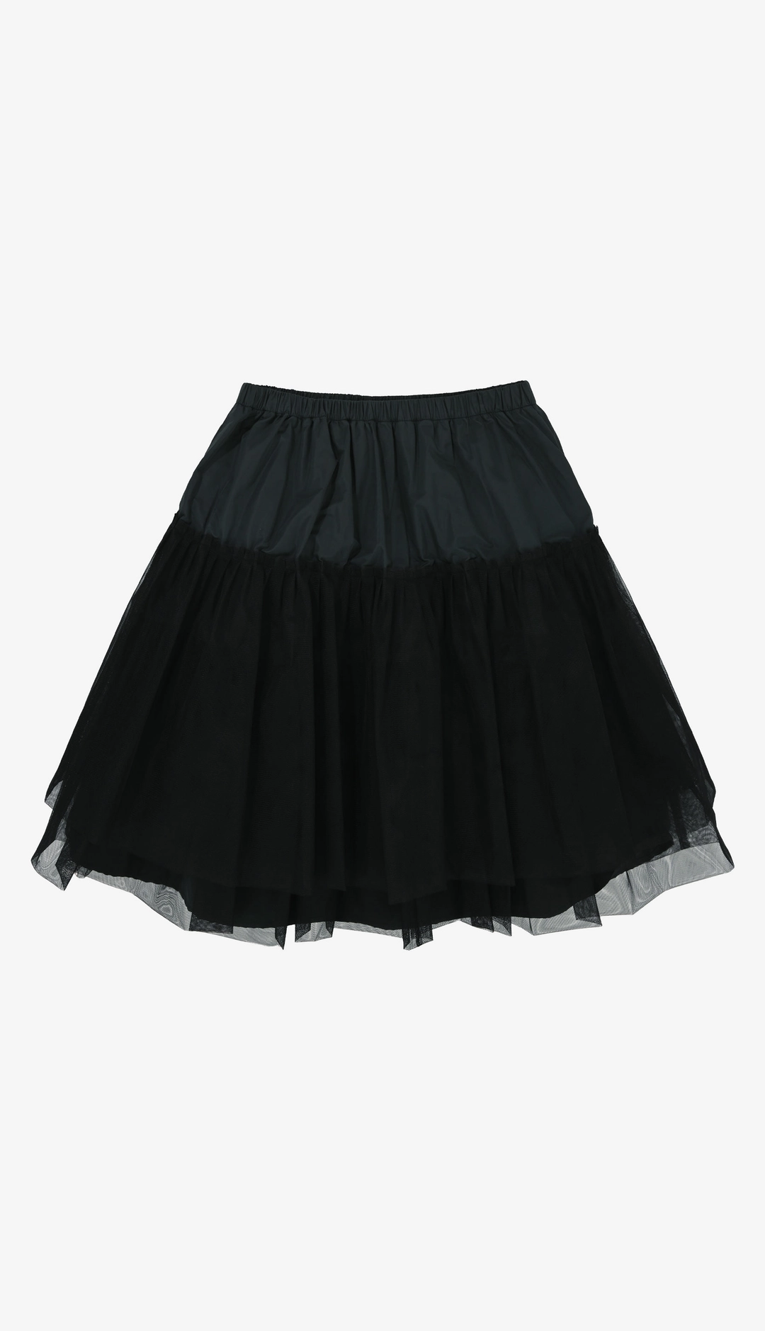 노컨텐츠 246. Mesh Flare SK _ Black 상품 이미지 1