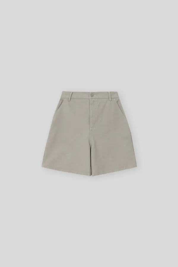 Sooty half pants (vintage pale khaki)