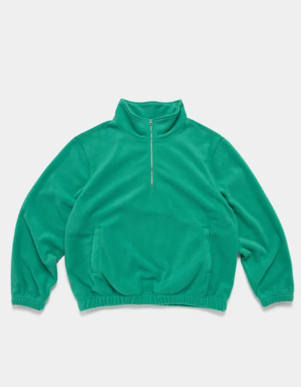 [ 10/23(금) 순차 배송 ] Jesse Fleece Half-Zip Pullover (Varsity Green)