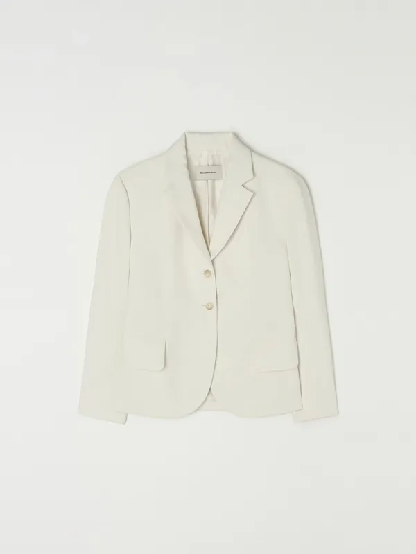 Overfit single jacket - Cream