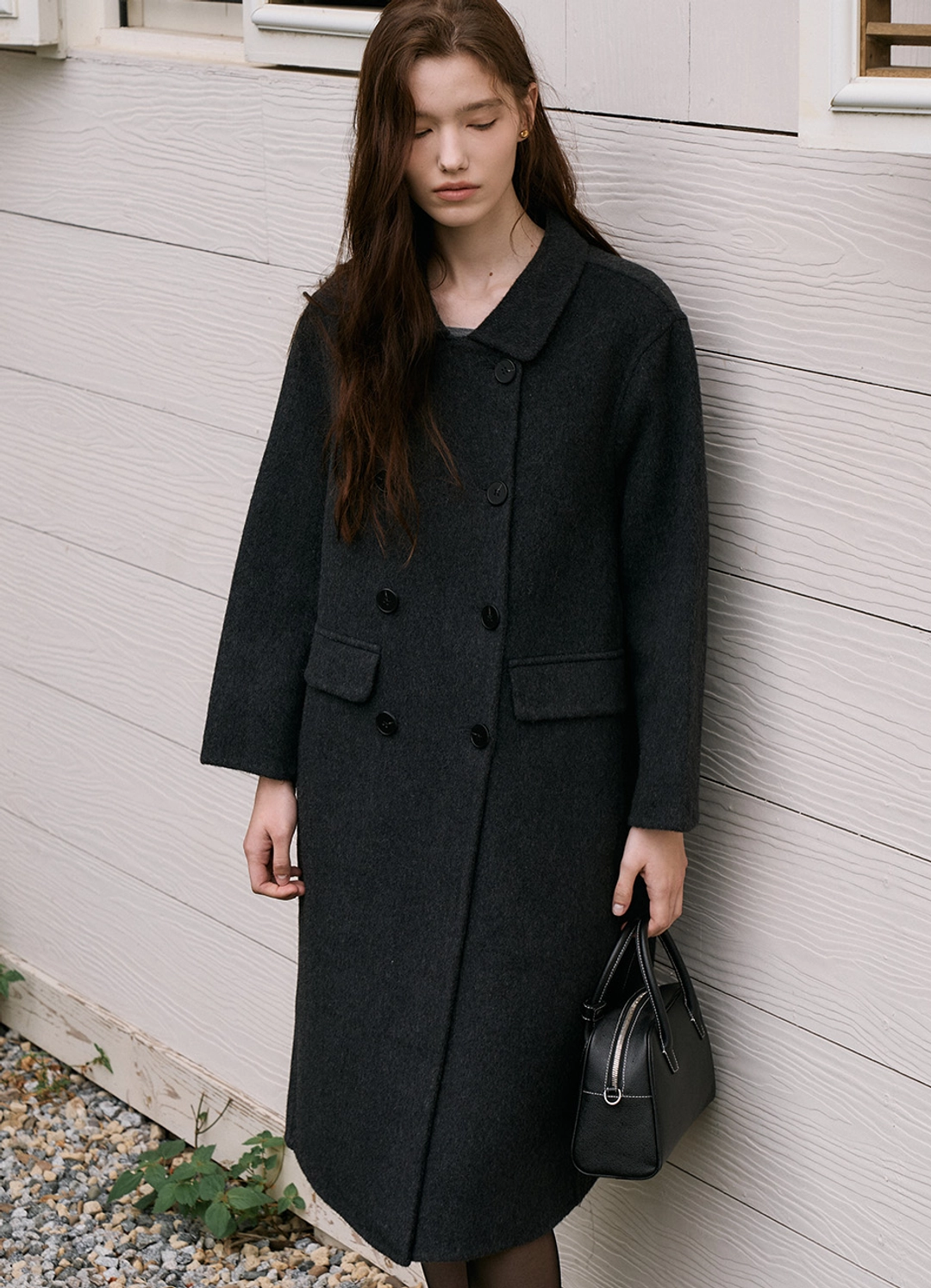 안젤로비안코 Oren Double Handmade Coat (2color) 상품 이미지 2