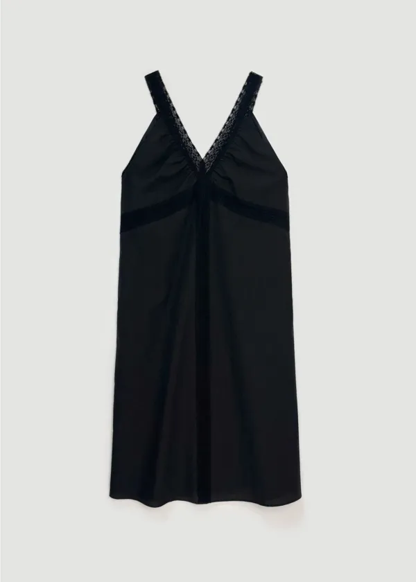 Combi v dress (Black)