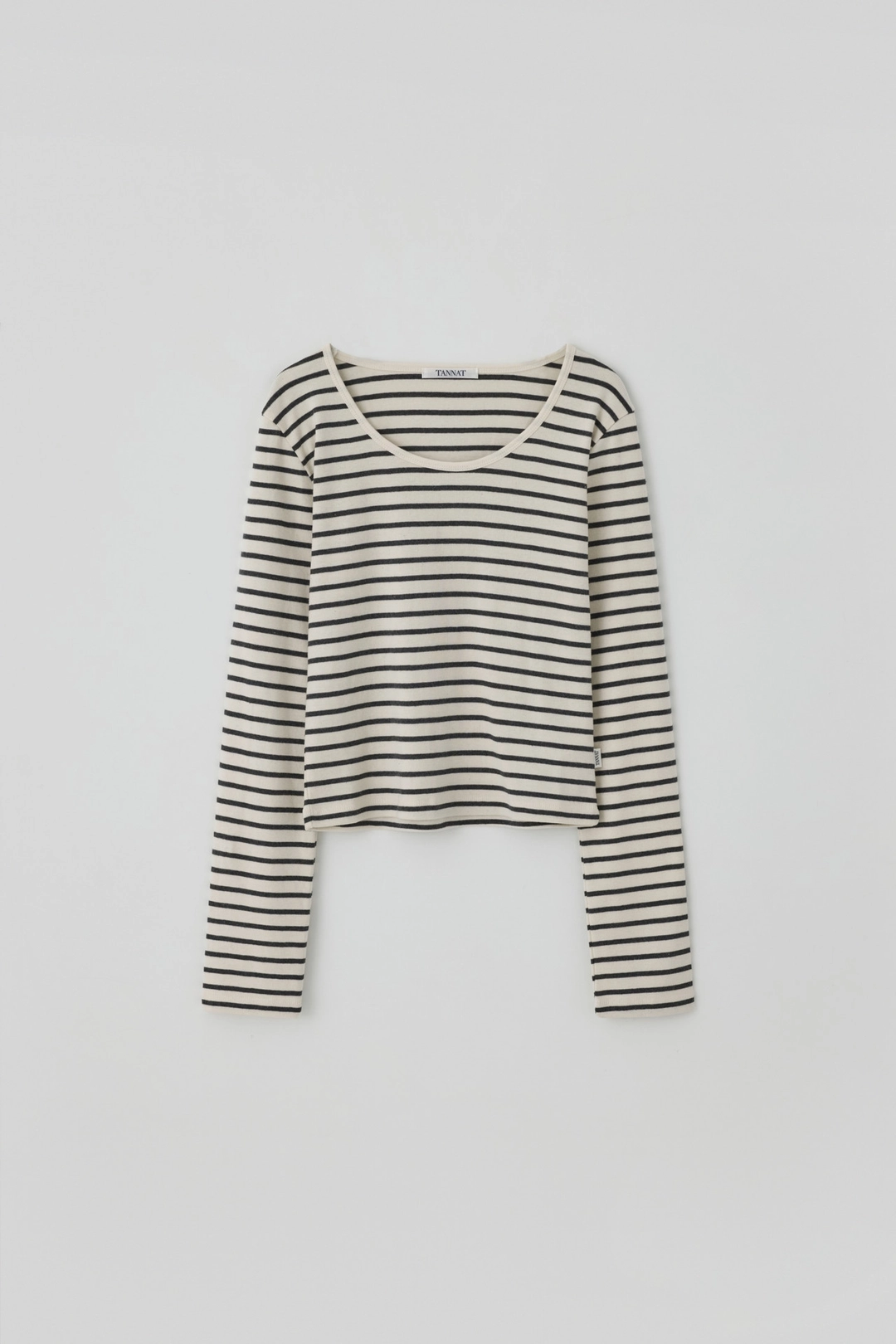 타낫 T/T Vela stripe t-shirt (ivory) 상품 이미지 1
