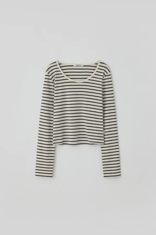 T/T Vela stripe t-shirt (ivory)