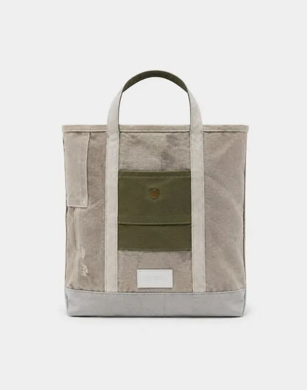Upcycled Field Tote 02 - Pebble