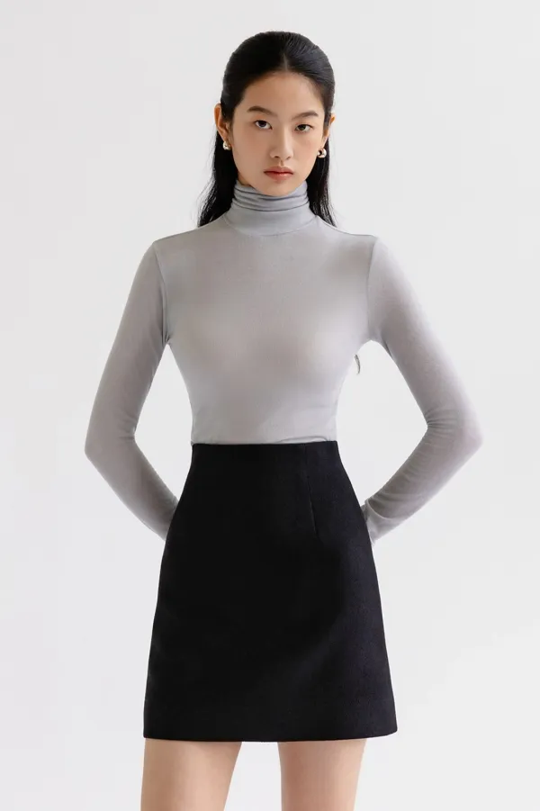 NO.34 SKIRT - BLACK