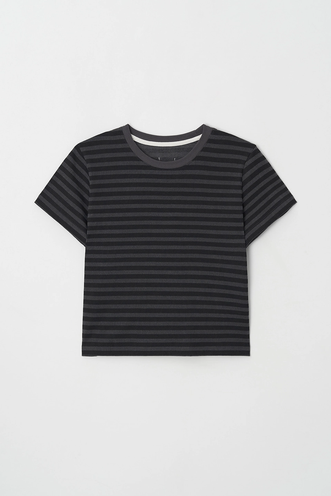 브렌다 브렌든 baker striped tee - charcoal 상품 이미지 1