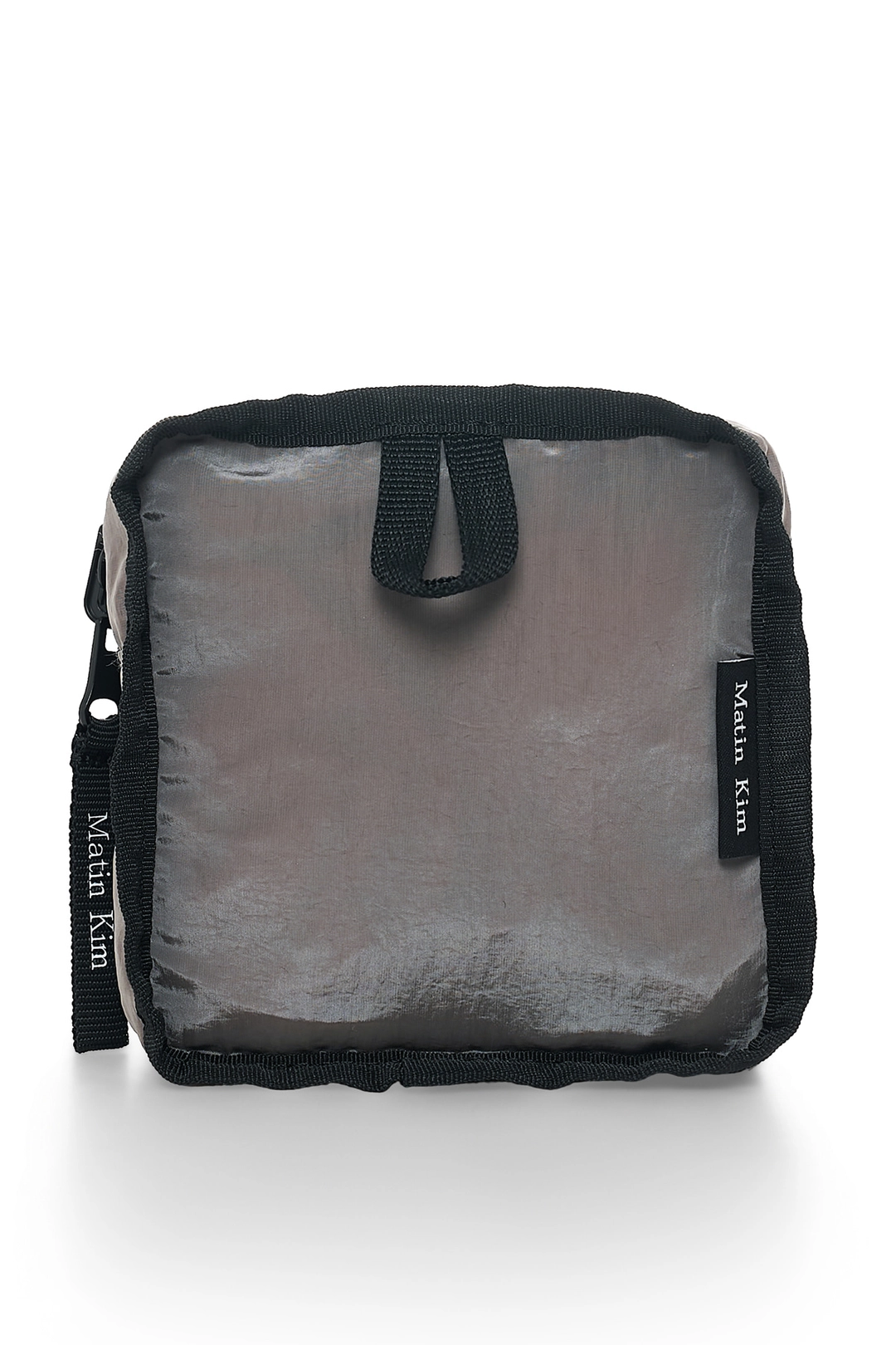 마뗑킴 PACKABLE STRING BAG IN GREY 상품 이미지 3