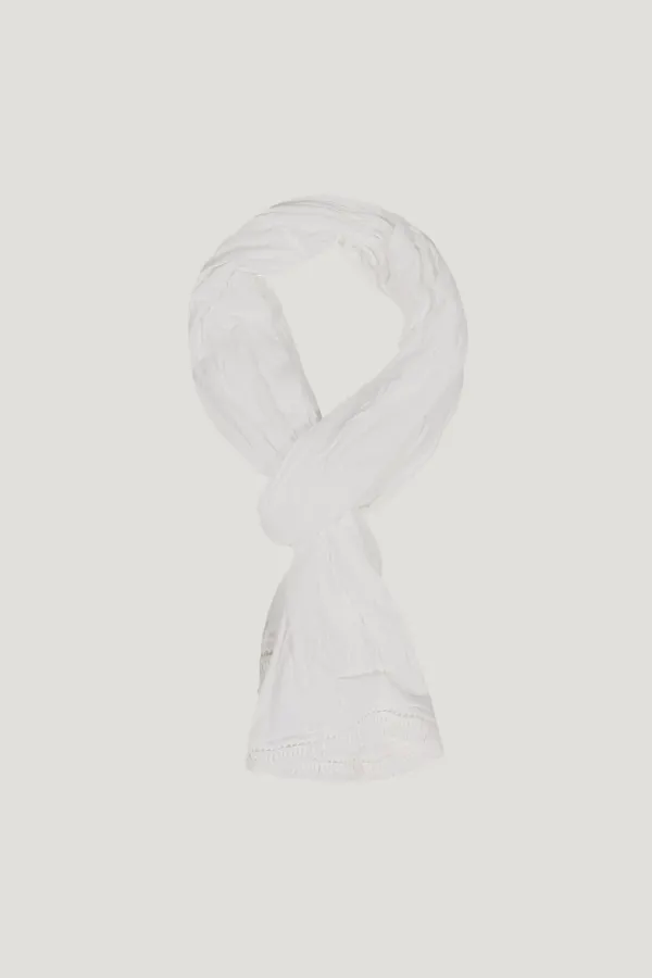 Wrinkle Muffler (ivory)