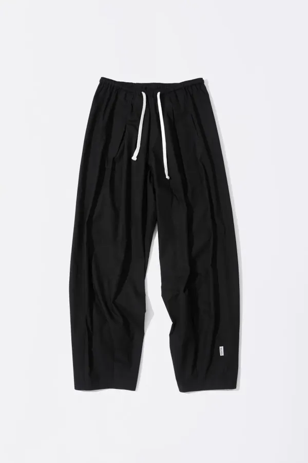 Bed To Go Pintuck Pants Black