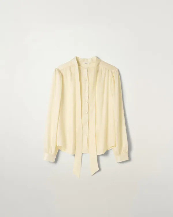 Tie Blouse [CREAM]