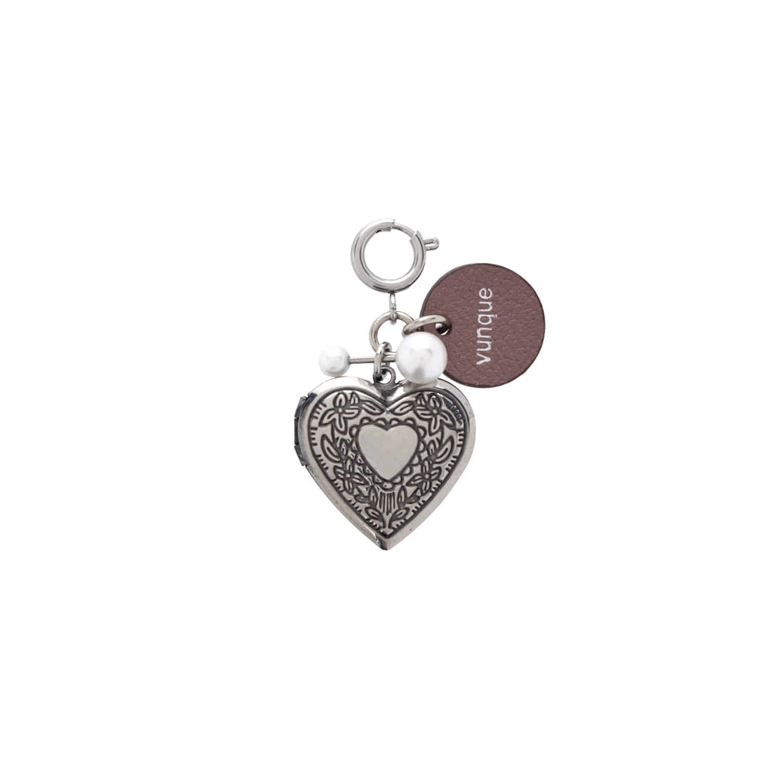 분크 Heart Memory Leather Charm Piccolo (하트 메모리 레더 참 피콜로) Latte Pink 상품 이미지 1