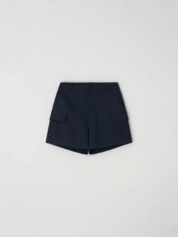 1943 L\'eau cargo shorts_navy