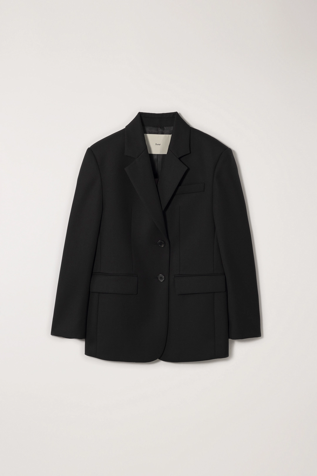 던스트 ESSENTIAL 2 BUTTON WOOL BLAZER BLACK_UDJA6C202BK 상품 이미지 1