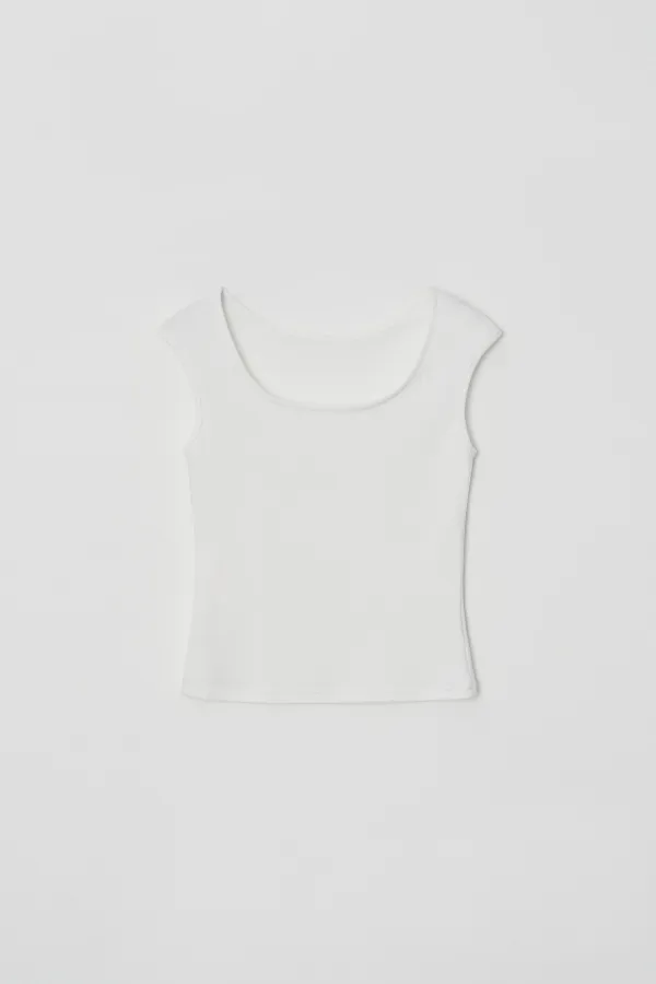 2-Way Cap Sleeve Top (3Color)