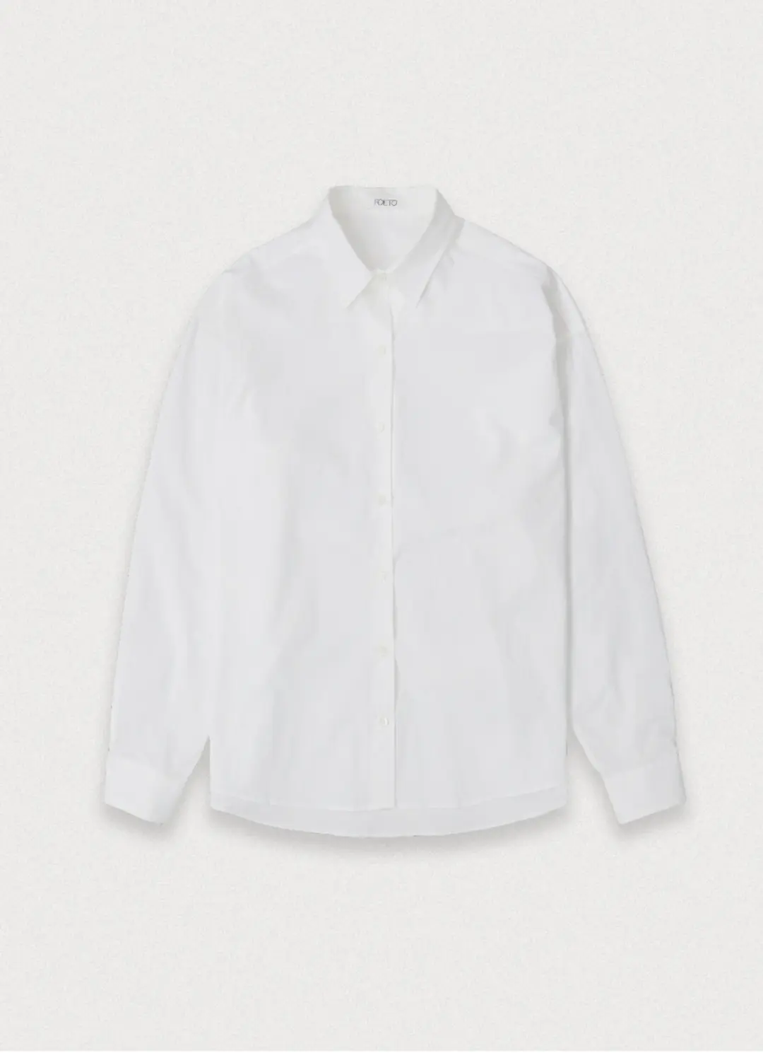 포에토 LIGHT SIGNITURE SHIRTS - WHITE 상품 이미지 3
