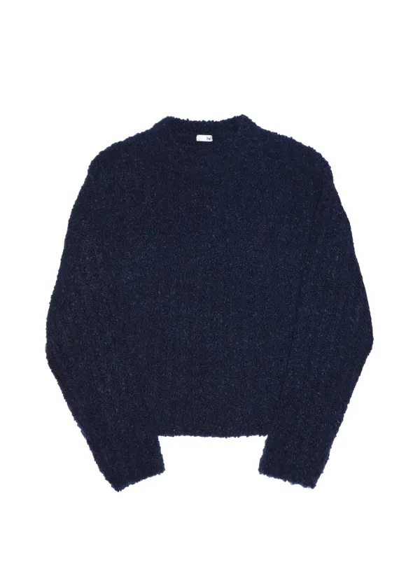 [ 바로배송 ]  SNUG KNIT TOP [NAVY]