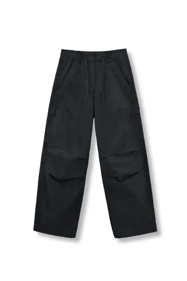 23FW W Cargo Pants, Black
