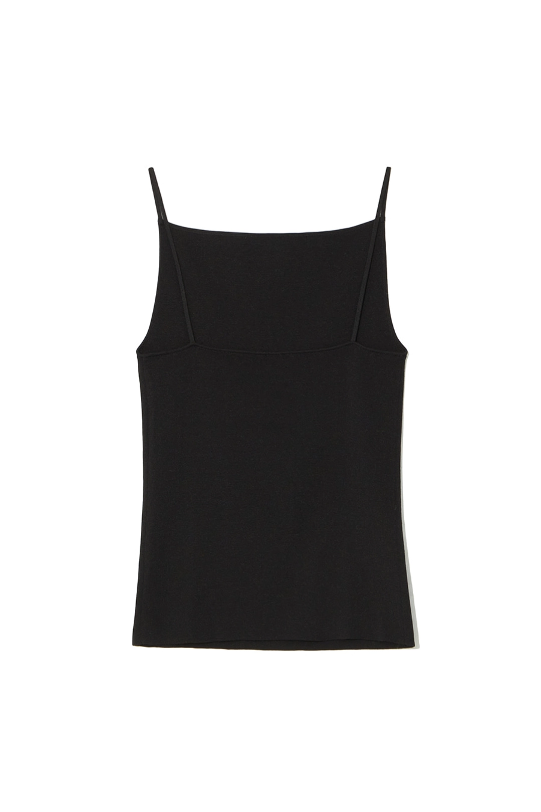 르917 BACK SLIT SLEEVELESS TOP [BLACK] 상품 이미지 1