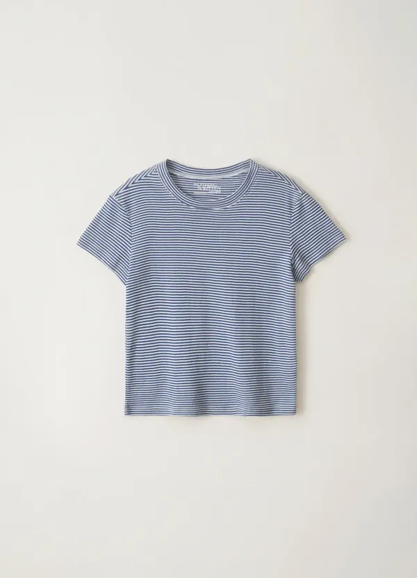 10TH / 90s t-shirt (Stripe blue)