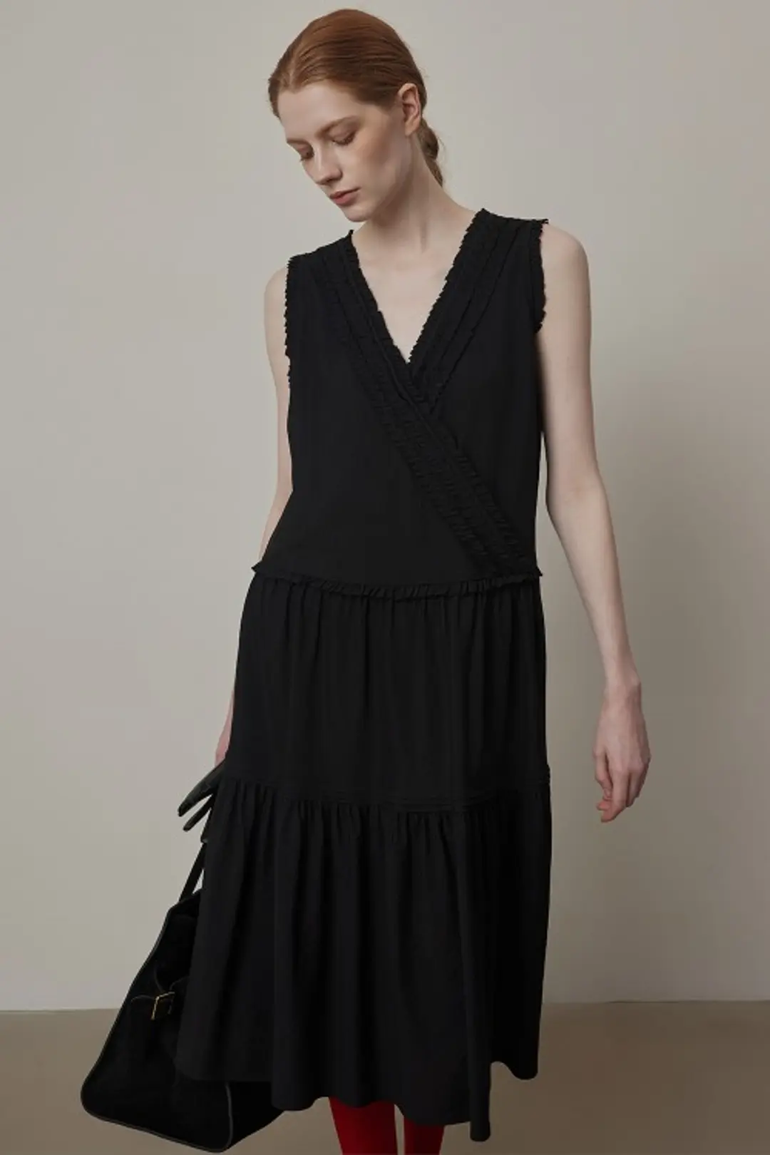 퀸스래빗 Holy Frill Double Tiered Dress_OPS 상품 이미지 1