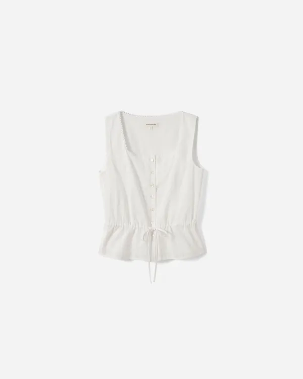 Lyen Cotton Lace Blouse