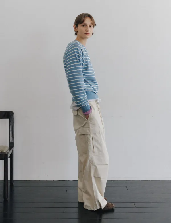 Luc Cargo Pants (Light Beige)
