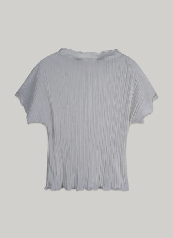 comos 1461 dolman pleats T-shirt (gray)