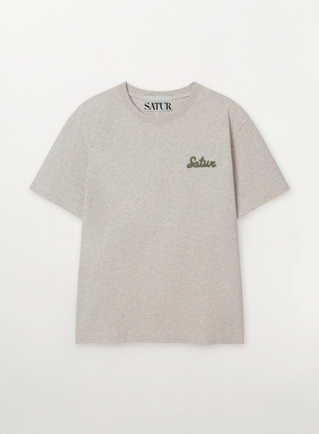 세터 Flowing Small Logo T-Shirt - Oatmeal 상품 이미지 1