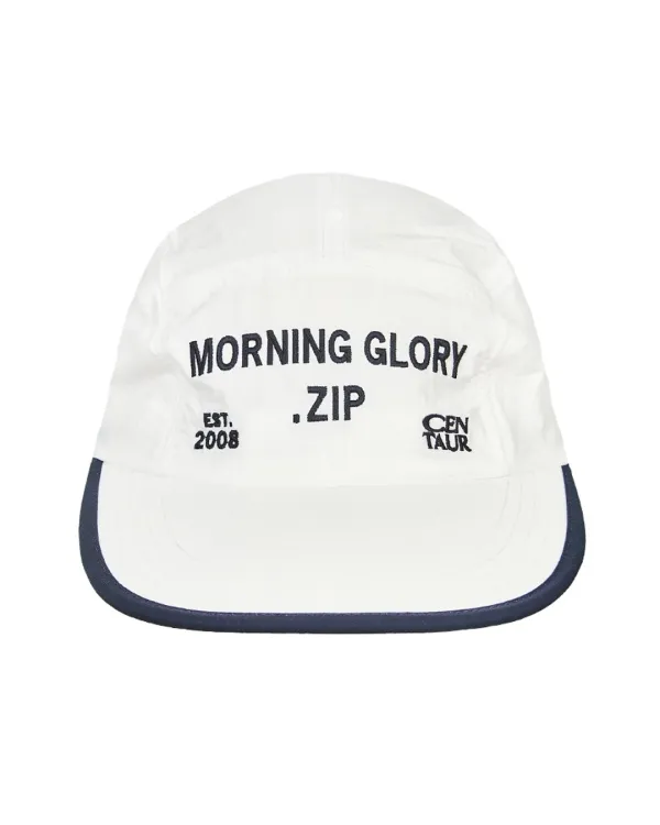 MORNING GLORY NYLON CAMP CAP_WHITE