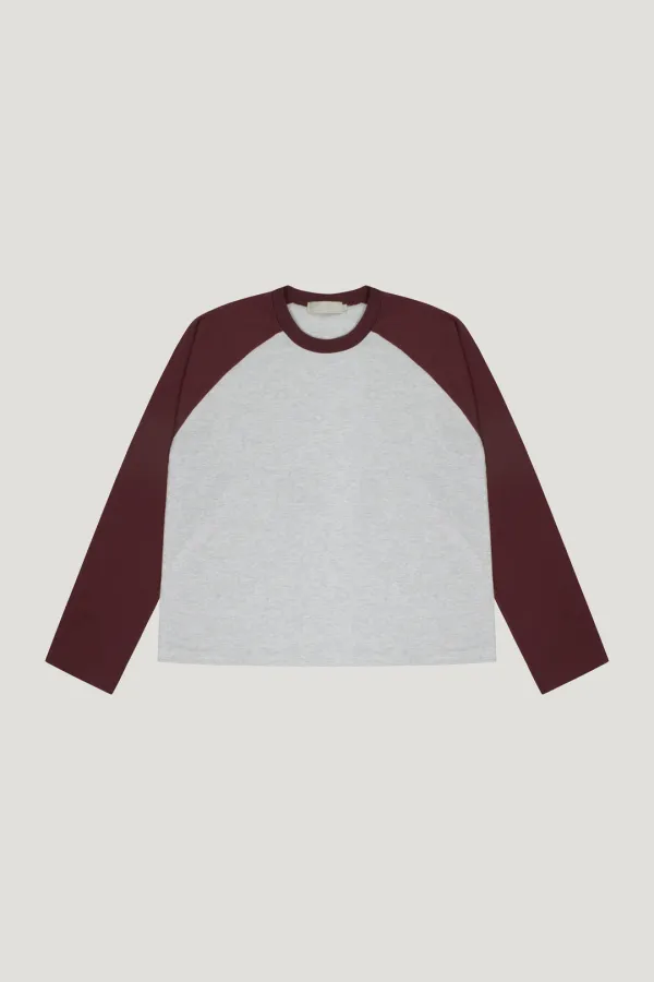 Benny Raglan Tee (burgundy)